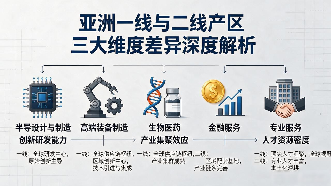 亚洲一线与二线产区三大维度差异深度解析