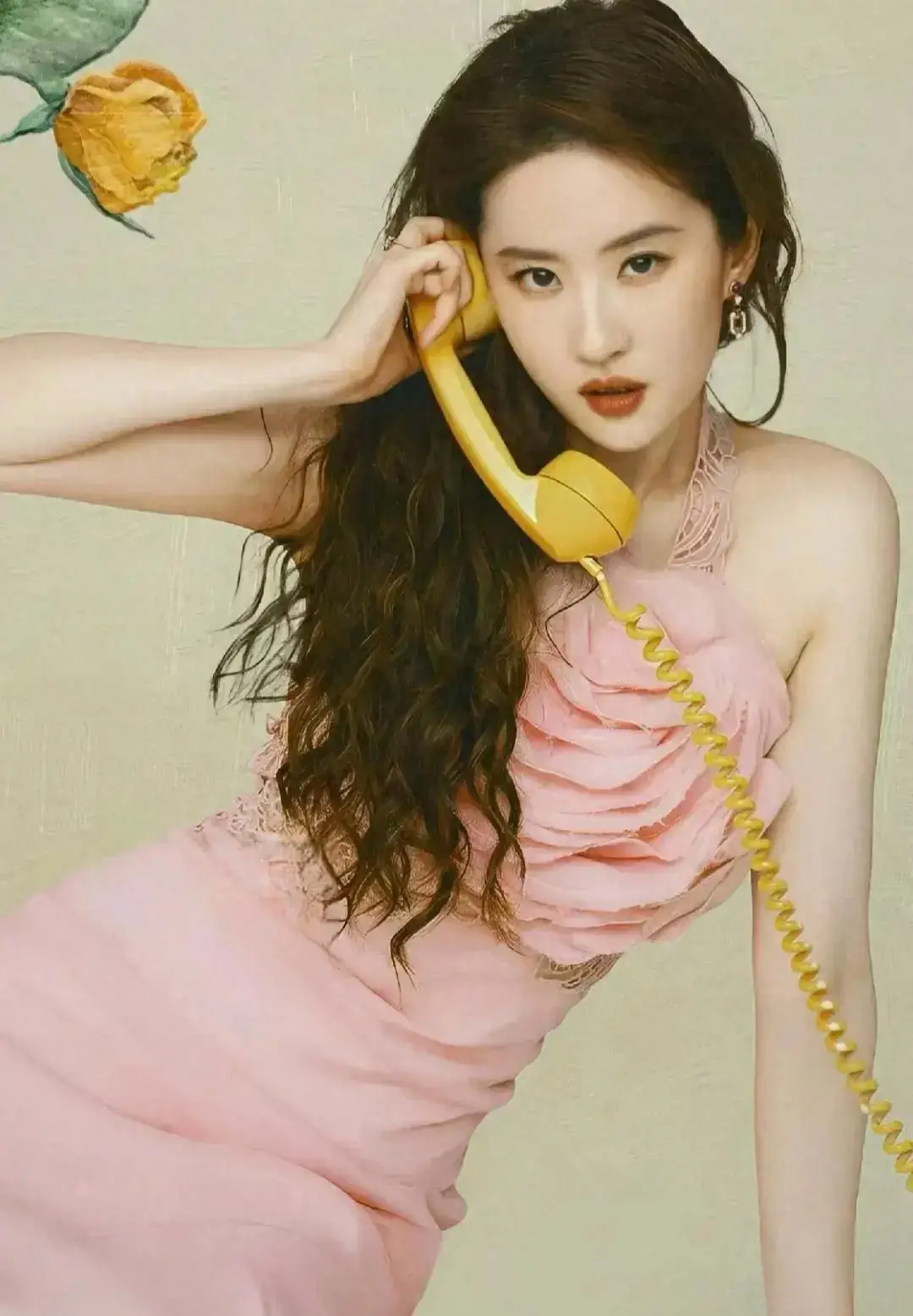 刘亦菲发量讨论_发量少的女明星有哪些_刘亦菲现身古董拍卖行